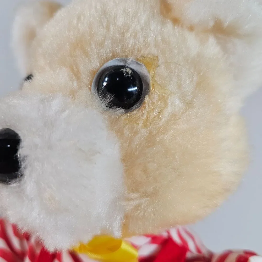 Vintage Merry Skier Animated Skiing Bear Plays‎ Music With Box - As Is  - Read